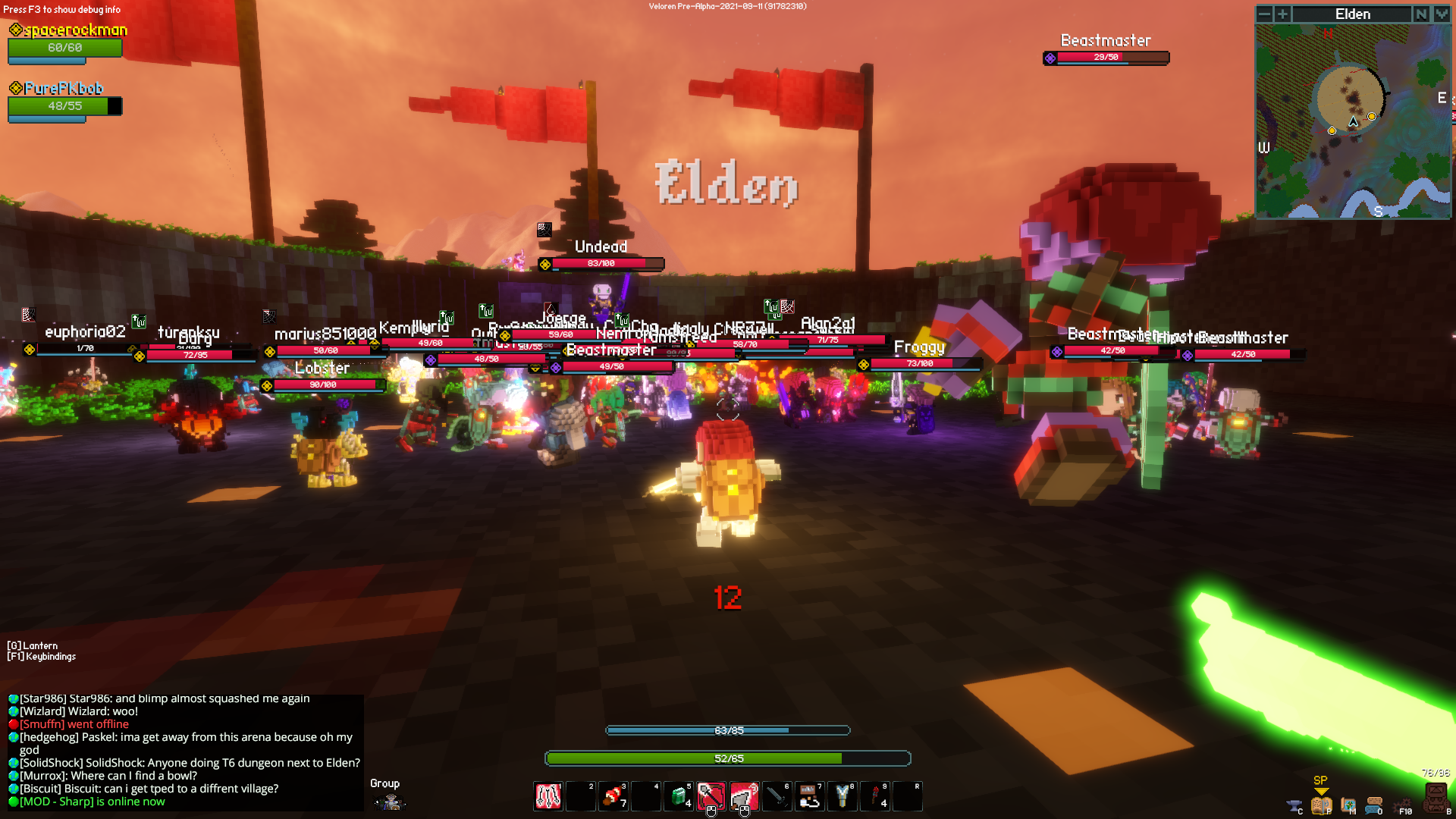 A lot of players