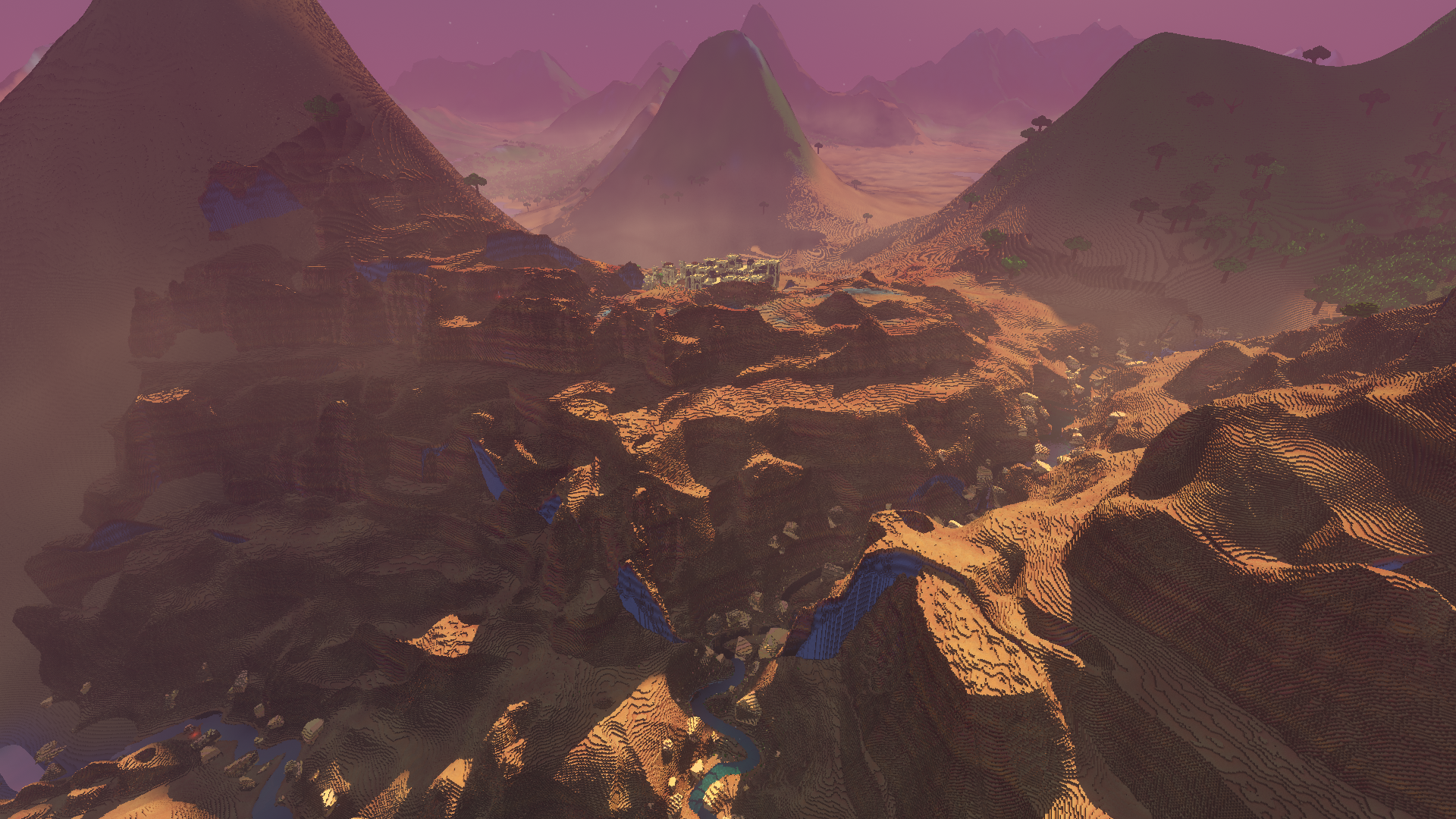 A desert mesa