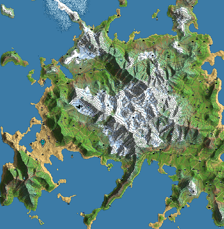 A world map
